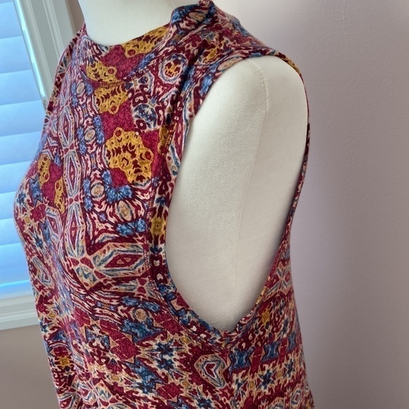 MAEVE | Printed Sleeveless Dress - Picture 5 of 12